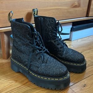 Dr. Martens Jadon Glitter Platform Boot